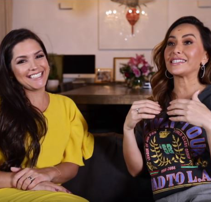 Thaís Fersoza desabafa sobre gravidez com Sabrina Sato: <i>Eu tive uma pequena ruptura do útero</i>