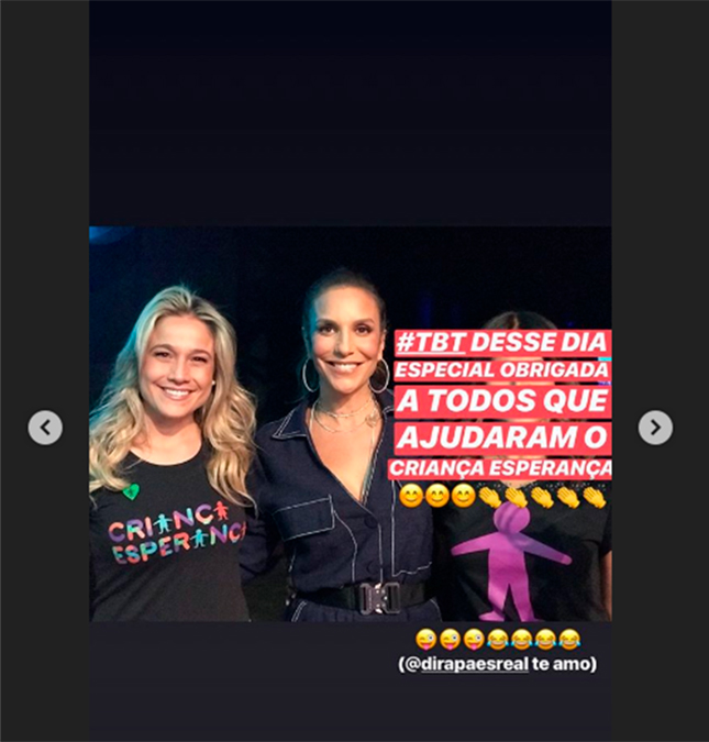 Fernanda Gentil se <i>vinga</i> de Dira Paes depois de ser cortada em foto da atriz