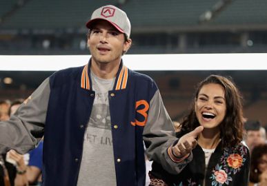 Ashton Kutcher e Mila Kunis se divertem em evento beneficente, veja as fotos!