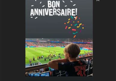 Neymar comemora aniversário do filho, Davi Lucca: <I>Meu amor</i>