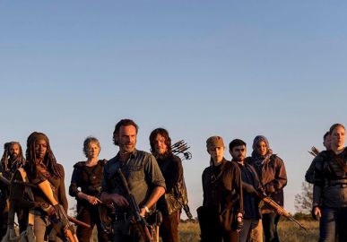 Fotos da nona temporada de <i>The Walking Dead</i> são divulgadas e indicam novo casal