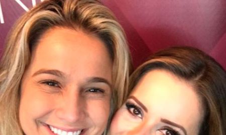 Acompanhada da namorada, Fernanda Gentil curte <i>show</i> de Sandy e se declara para a cantora