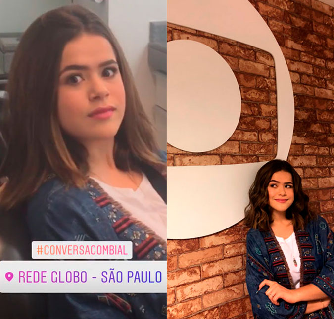 Maisa grava programa na <i>Globo</i> e fãs tiram sarro de Silvio Santos: <i>Você perdeu, Silvio</i>