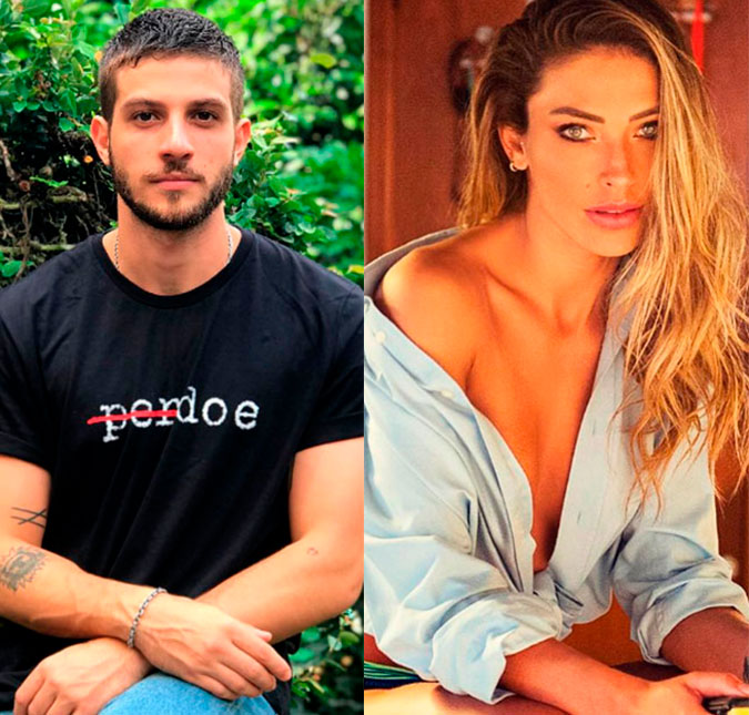 Após curtir fotos de Mariana Goldfarb, Chay Suede passa a seguir modelo fitness em rede social