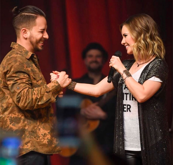 Sandy e Junior Lima cantam juntos em <i>show</i>, veja como foi!