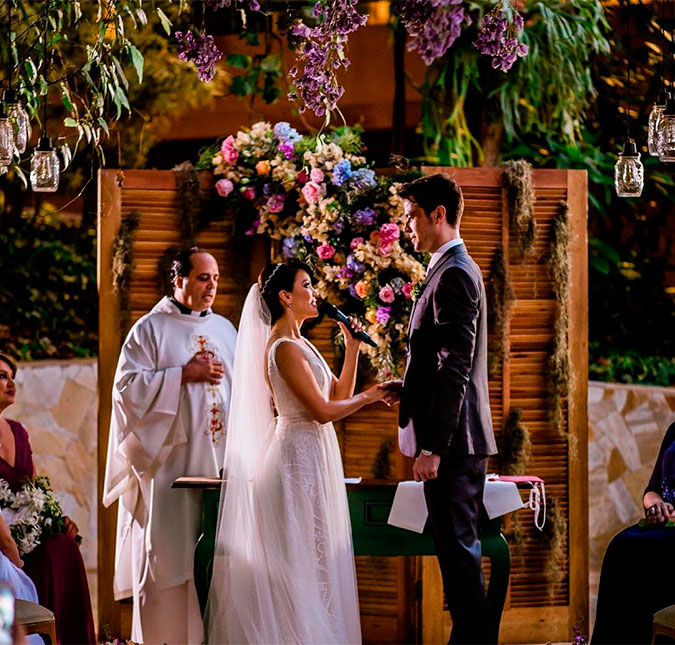 Geovanna Tominaga se casa com Eduardo Duarte em cerimônia íntima