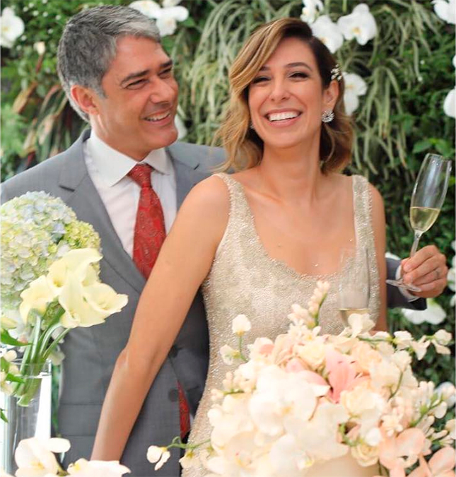 Detalhe em casamento de William Bonner chama a atenção na <i>web</i>; descubra!