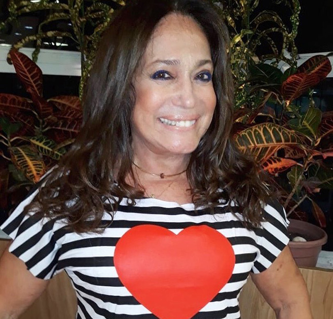 Susana Vieira sofre com a mesma lesão de Neymar