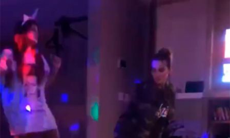 Cleo Pires se acaba no funk e dança música de Anitta em festa de despedida da irmã