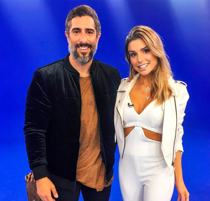 Antes da estreia, Marcos Mion e Flávia Viana mostram os bastidores de <i>A Fazenda 10</i>