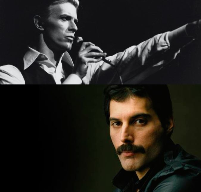 Outro encontro de peso nos anos 80 foi entre a banda Queen e David Bowie, com o hit Under Pressure, lançada em 1981. A música alcançou o primeiro lugar na UK Singles Chart, tornando-se a segunda música do Queen a atingir o primeiro lugar nas paradas britânicas desde 1975, quando Bohemian Rhapsody liderou as paradas durante nove semanas.