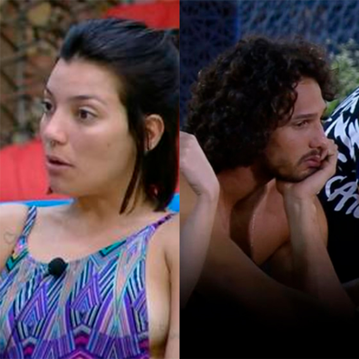 Gabi Prado e João Zoli discutem relação na <I>Fazenda: Melhor cada um ficar na sua<i>