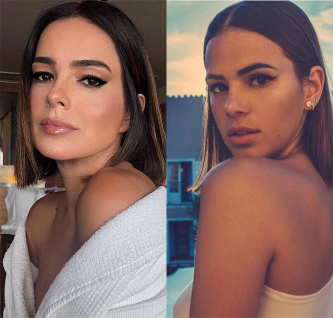 Filha de Vera Viel e Rodrigo Faro faz brincadeira comparando a modelo com Bruna Marquezine!