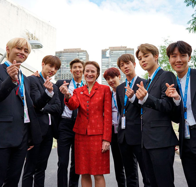 Grupo <i>BTS</i> faz discurso emocionante na Assembléia Geral da ONU, assista!