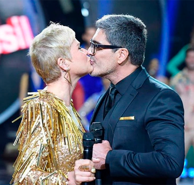 Xuxa Meneghel e Junno Andrade dividem palco em apresentação de abertura do <i>Dancing Brasil</i>