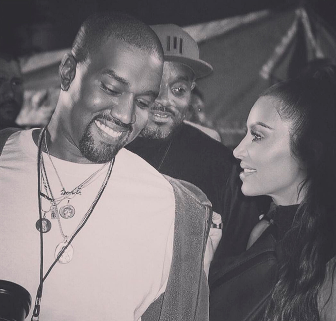 Após rumores de crise, Kim Kardashian publica foto com Kanye West e manda recado