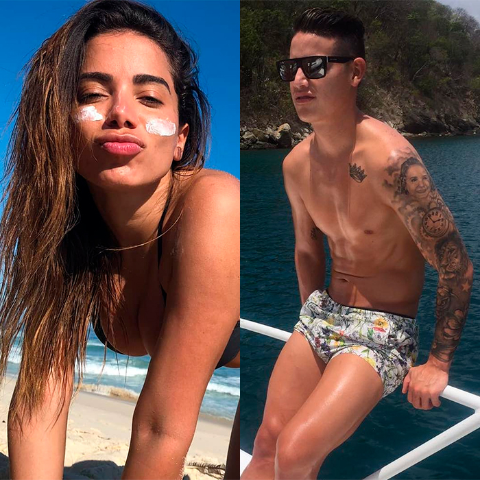 Internautas resgatam <I>likes</i> e comentários de Anitta em cliques de James Rodríguez e suspeitam de <I>affair</i>