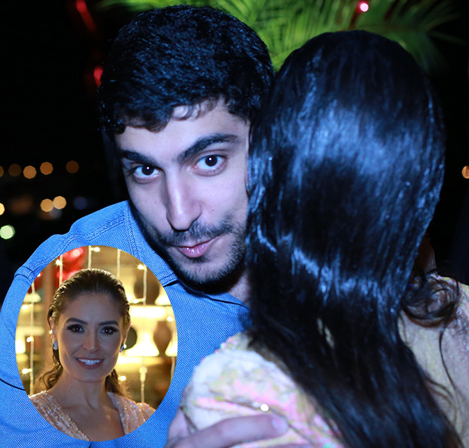 Ex-marido de Anitta é flagrado em aniversário de ex-<i>Fazenda</i>