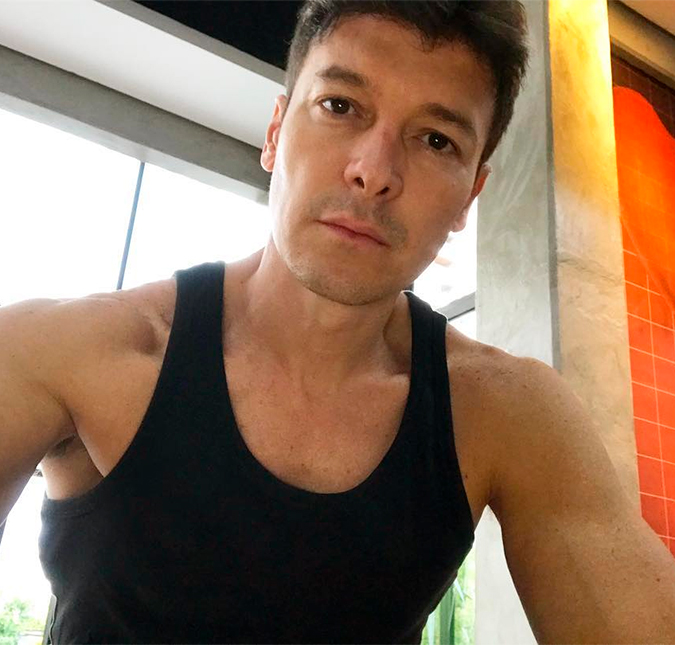 Após virar piada em programa, Rodrigo Faro rebate a brincadeira em redes sociais