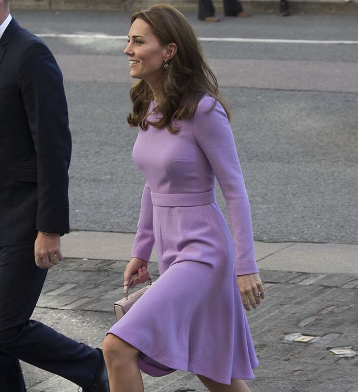 vestido lilás