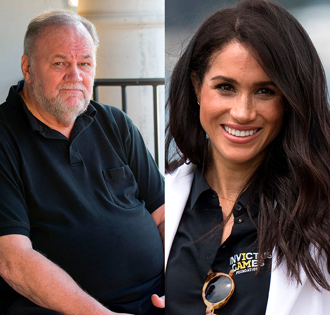 Pai de Meghan Markle fala pela primeira vez sobre a gravidez da filha
