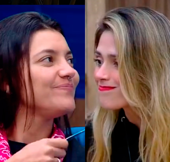 Após indicação da roça em <i>A Fazenda</i>, Nadja provoca Gabi Prado que quebra prato na cozinha