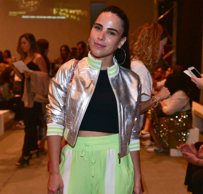 Durante o <i>SPFW</I>, Wanessa fala sobre o item que não pode faltar em seu guarda-roupas!