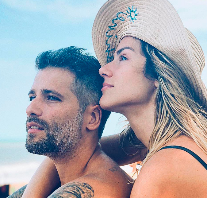 Após briga com irmão, Bruno Gagliasso se declara para Giovanna Ewbank