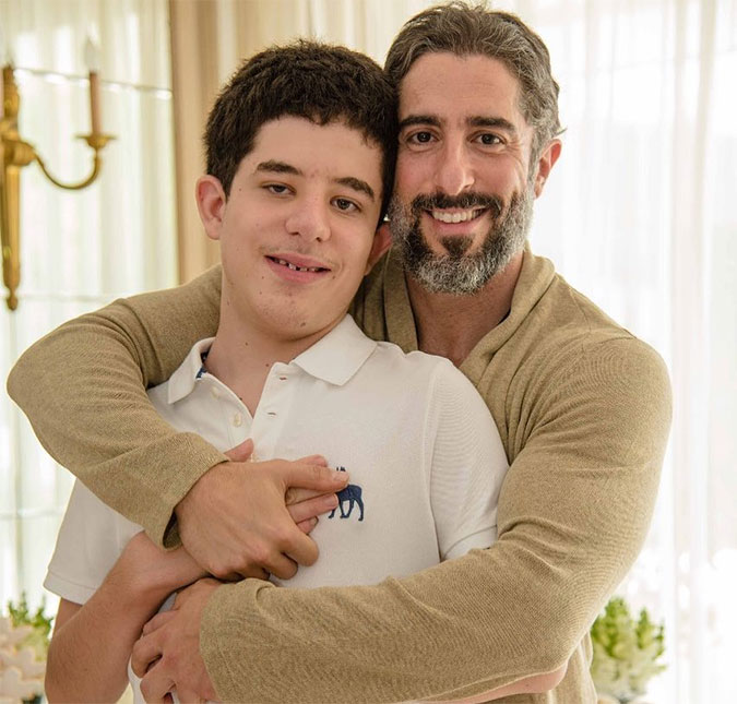 Marcos Mion posta vídeo dançando com o filho e diz: <i>Nunca pare de acreditar no seu filho com autismo</i>