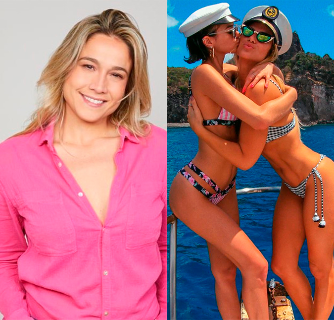 Fernanda Gentil brinca em foto de Bruna Marquezine: <i>Ainda bem que não fui para essa viagem</i>