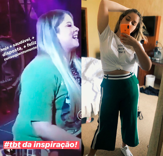 Vinte quilos mais magra, Marília Mendonça faz desabafo inspirador: <I>DÁ SIM pra mudar</I>!