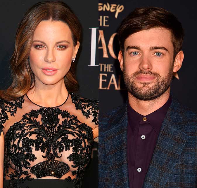 Kate Beckinsale é clicada aos beijos com comediante 15 anos mais jovem