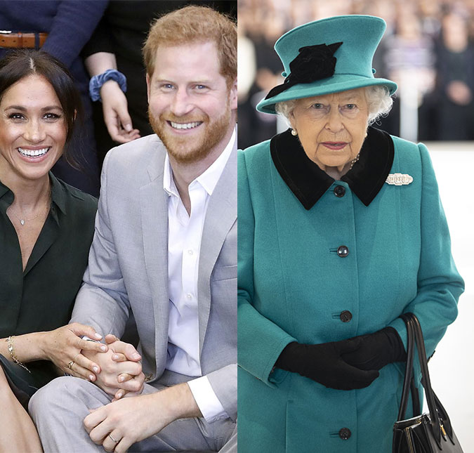 Príncipe Harry, Meghan Markle e Rainha Elizabeth II brigaram por causa de uma tiara antes do casamento: <i>- O que Meghan quer, Meghan consegue</i>