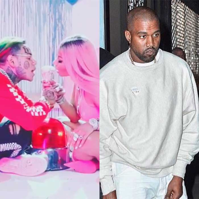 Camarim de Nicki Minaj em set de clipe com Kanye West é atingido por tiro