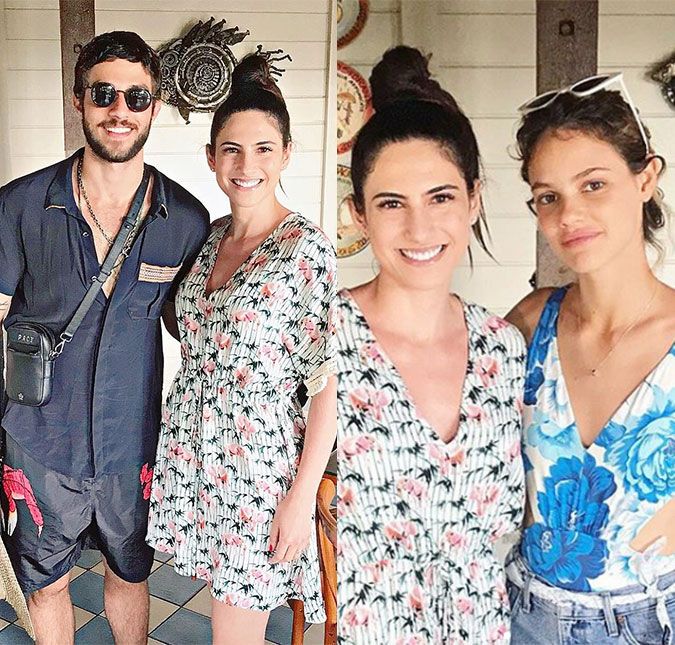 Voltaram? Chay Suede e Laura Neiva são clicados em Fernando de Noronha!