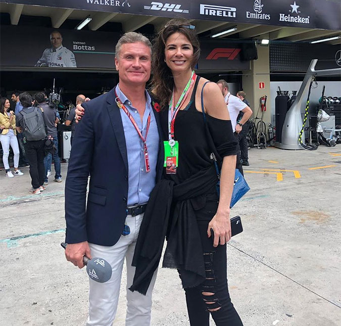 Luciana Gimenez posa com o ex da namorada de Marcelo de Carvalho