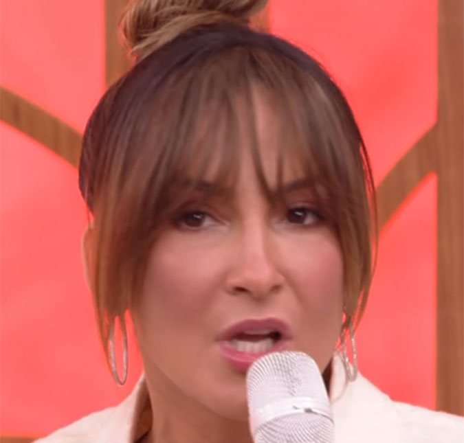Claudia Leitte manda suposta indireta para Silvio Santos: <i>- A gente não pode falar qualquer coisa</i>