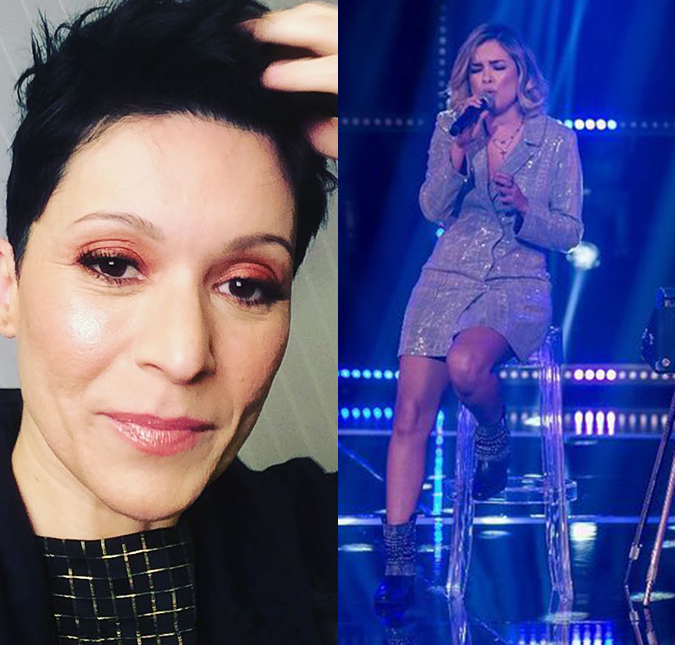 Após climão no <i>PopStar</i>, Patrícia Marx manda recado para Lua Blanco: - <i>Um beijo</i>