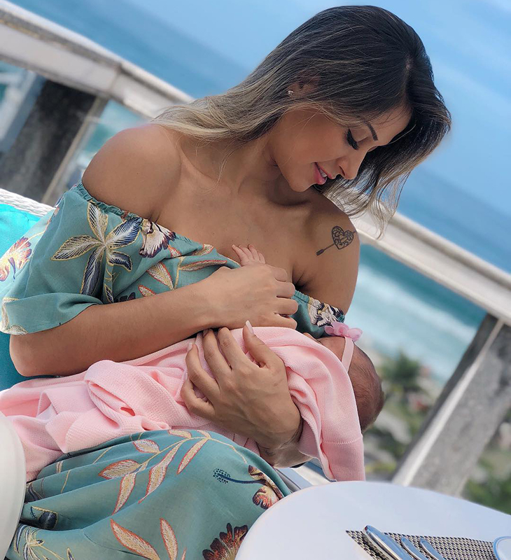 Mayra Cardi fica impressionada com habilidade da filha de apenas um mês de vida; entenda!