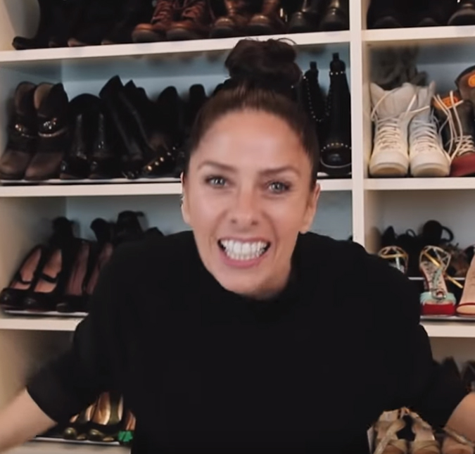Adriana Galisteu assume ser viciada em botas