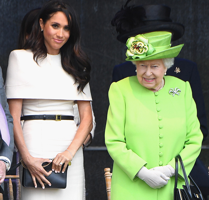 Jornal britânico apelida Meghan Markle de <i>furacão</i> e revela que quebra de tradições reais estariam incomodando a rainha Elizabeth II!