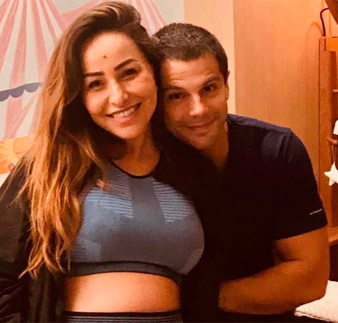 Leda Nagle posta foto de Sabrina Sato grávida e fala sobre expectativa para chegada da neta: <i>Só esperando a hora que Zoe quiser chegar</i>