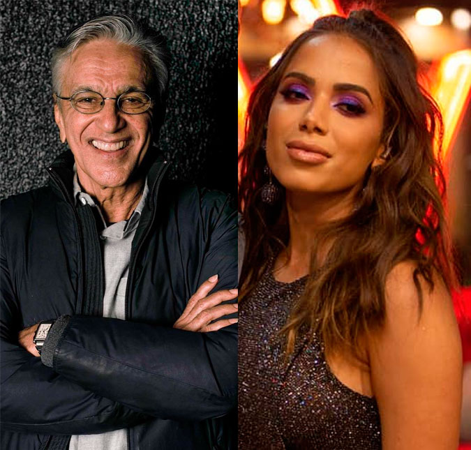 Caetano Veloso elogia Anitta e dispara: - <i>Eu não tenho muito talento pra música</I>