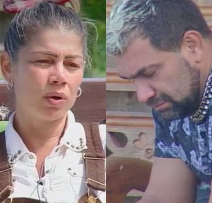 Evandro Santo chora sozinho e Catia Paganote o acusa de ser fofoqueiro em <I>A Fazenda 10</i>