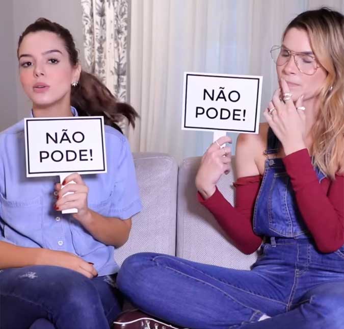 Giovanna Lancellotti afirma que é contra ficar com ex-namorado de amiga