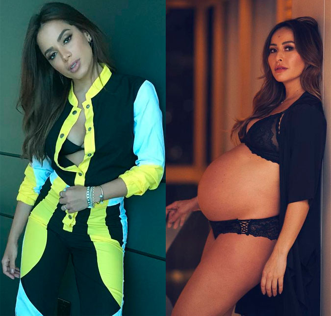Anitta comenta a <I>previsão</i> que fez sobre o nascimento da filha de Sabrina Sato: <i>Estado de choque</I>