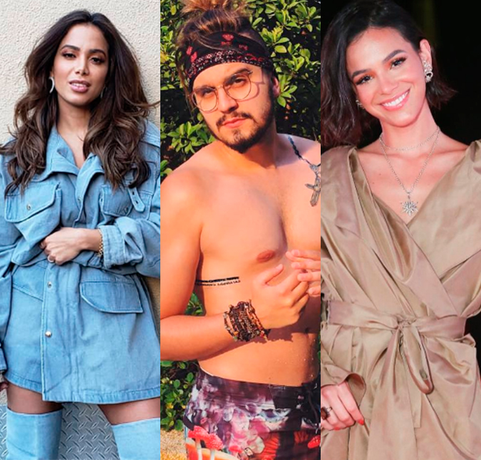 Após Luan Santana revelar que ficou com Bruna Marquezine, Neymar deixa de seguir cantor no <i>Instagram</i>