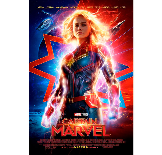 Segundo <I>trailer</I> de <I>Capitã Marvel</I> deixa fãs ansiosos para a chegada da heroína, veja!