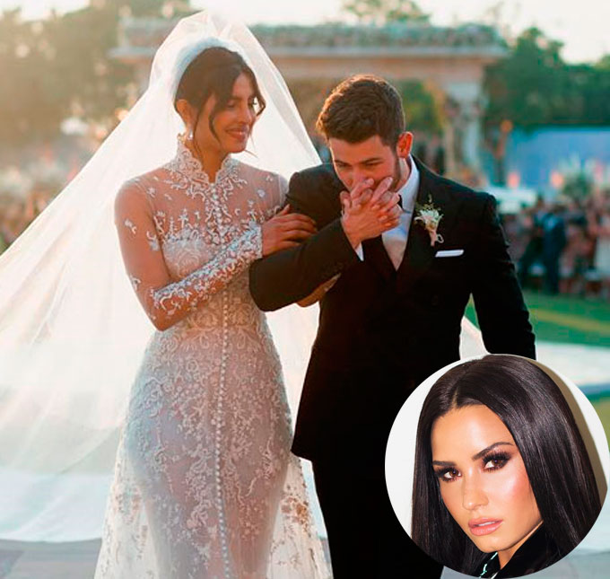 Demi Lovato está furiosa por não ter sido convida para o casamento de Nick Jonas com Pryianka Chopra, diz <i>site</i>