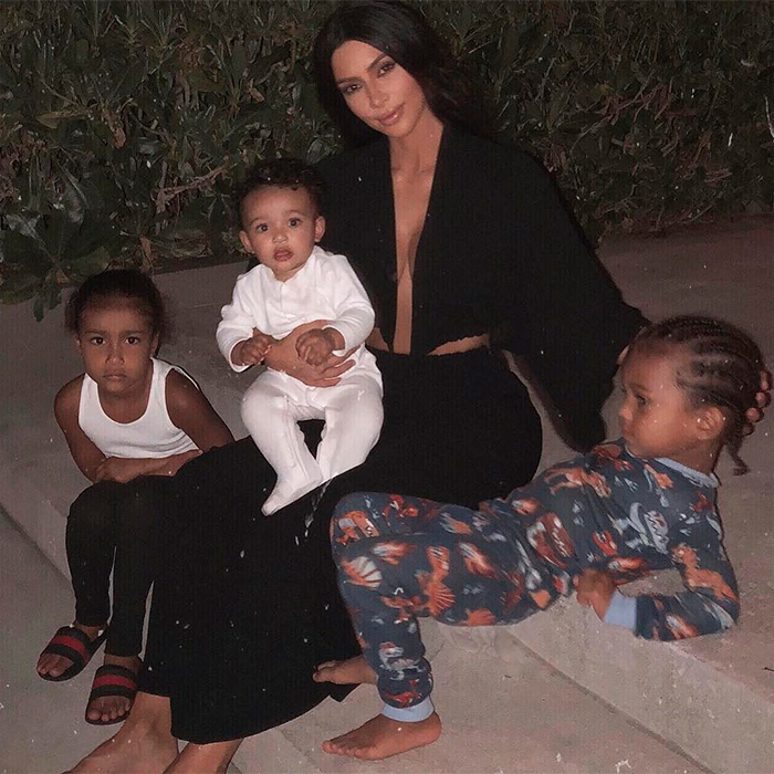 Kim Kardashian manda filha mais nova para a casa da irmã em outro estado, saiba o motivo